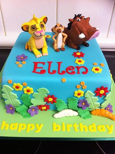 Lion King Cake - Cake by Mardie Makes Cakes