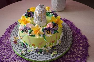 Happy Easter to everyone!  - Cake by Sweet Art decorations