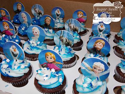 Frozen Cupcakes - Cake by Sugar Sweet Cakes
