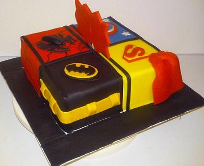 Superhero Cake - Cake by givethemcake