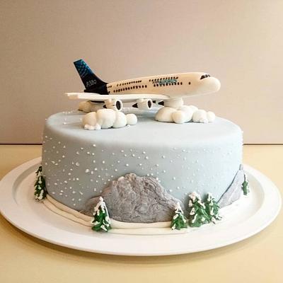 Airbus A380 - Cake by Mare