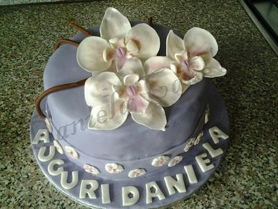 Torta orchidee - Cake by Ladybirdofsugar