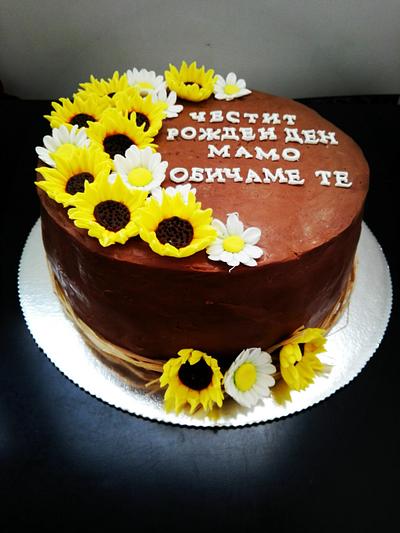Sunflower cake - Cake by Danito1988