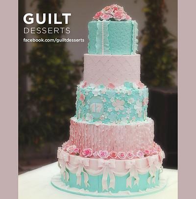 Sweet 17th - Cake by Guilt Desserts