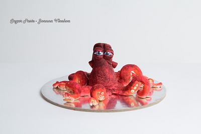 Dory octopus Cake Topper! - Cake by Joanna Vlachou