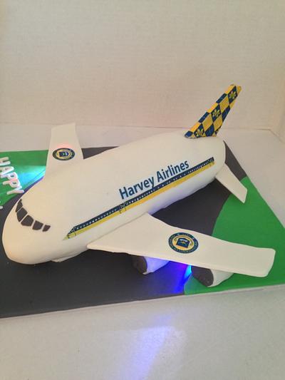Airplane cake - Cake by Sweet Confections by Karen