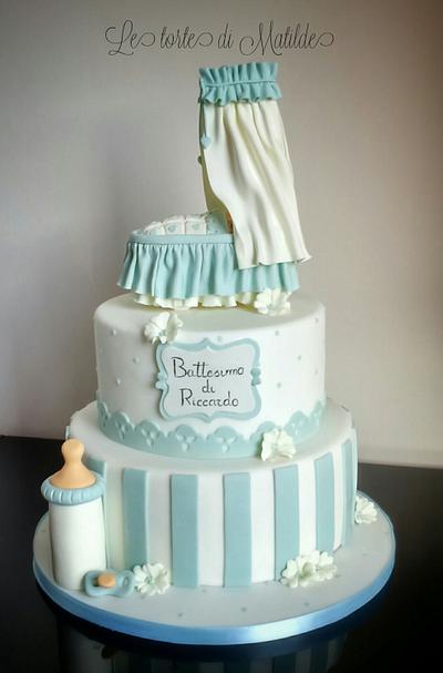 Il battesimo del piccolo Riccardo  - Cake by Matilde