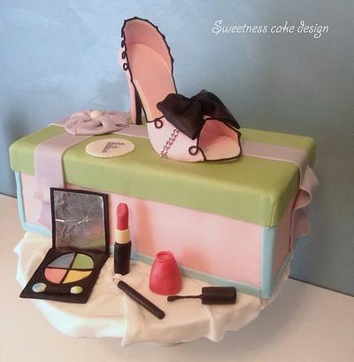 Shoe cake - Cake by sweetnesscakedesign
