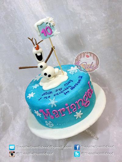 Olaf - Cake by TheCake by Mildred