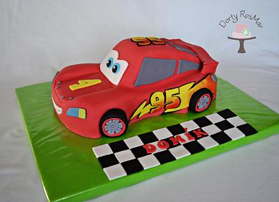 Lightning McQueen Cake - Cake by Martina