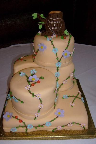 Wedding - Cake by Pamela