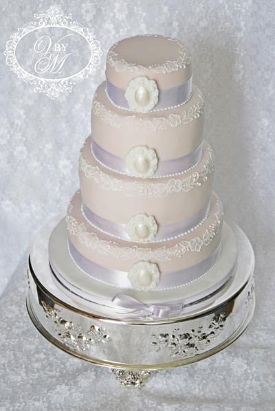 Classic lace cake - Cake by Art Cakes Prague
