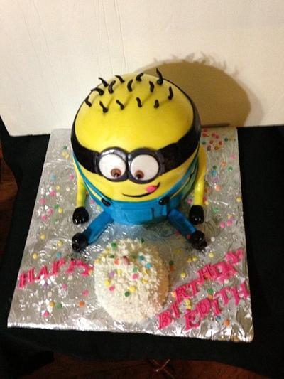 Minion Birthday Cake - Cake by beth78148