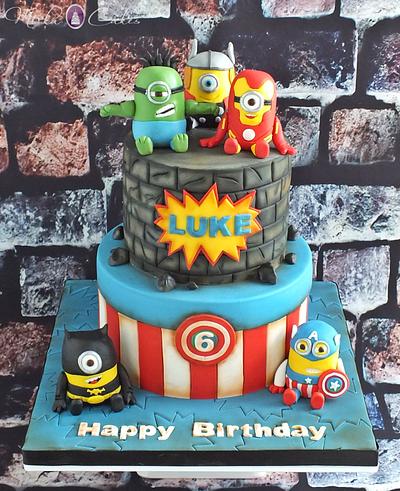 Minions The Avangers Cake - Cake by Mirka Cakes 