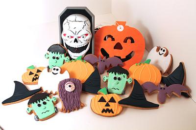 Halloween Cookies - Cake by Jillybean Cake Couture