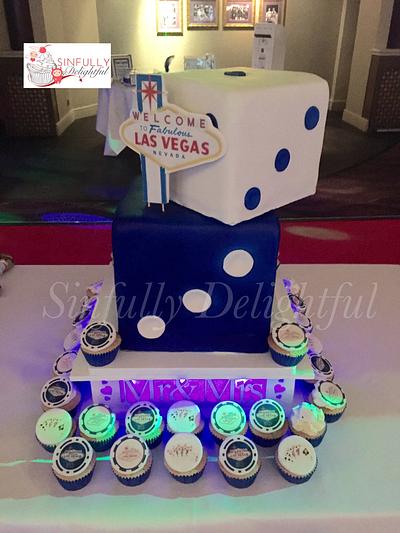 Las Vegas dice - Cake by Savanna Timofei