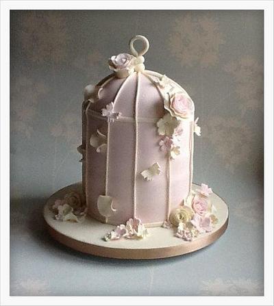 My very first Birdcage Cake - Cake by Let's Eat Cake