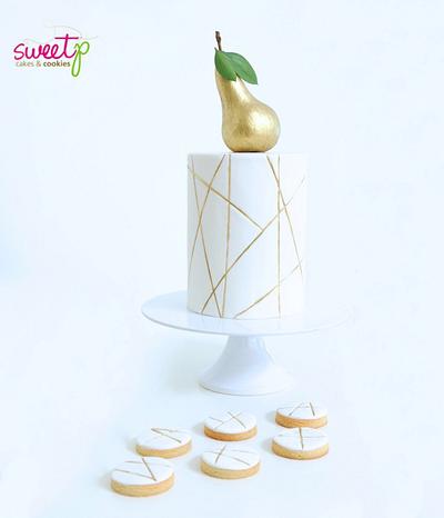 Golden Pear - Cake by SweetP Cakes and Cookies