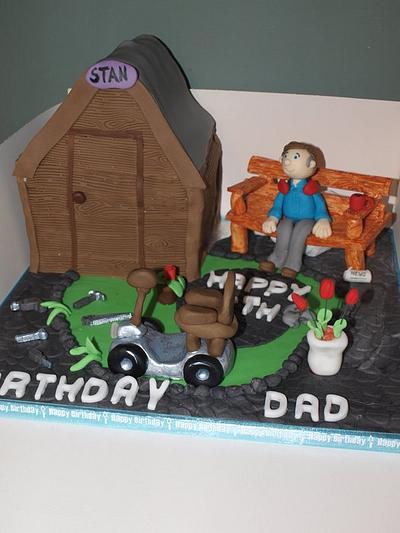 85th Shed Birthday cake - Cake by Deb-beesdelights