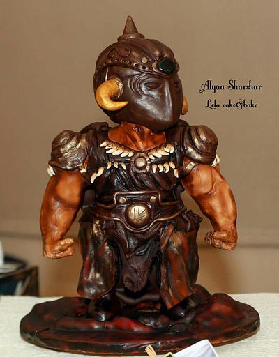 Strong fighter cake - Cake by Alyaa sharshar 
