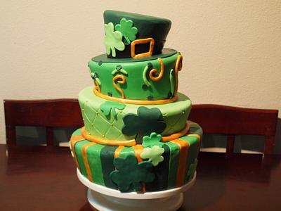 St. Patricks day - Cake by Teresa Frye