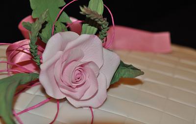 Mattress cake with rose spray... - Cake by 59 sweets
