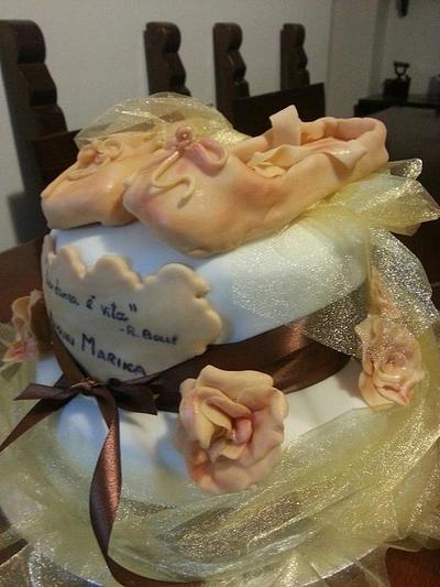 For a dancer - Cake by Roberta
