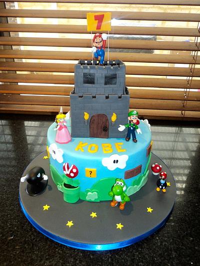 Mario & Luigi Castle  - Cake by Design A Cakes & Cupcakes