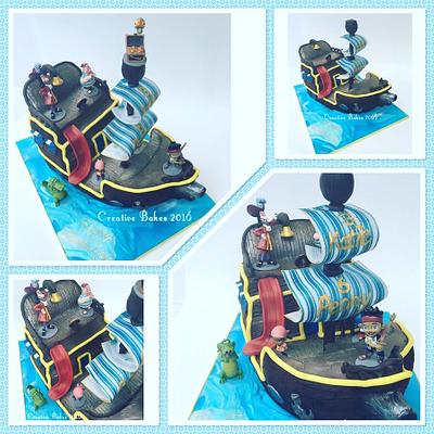 Pirate ship - Cake by Jocolate