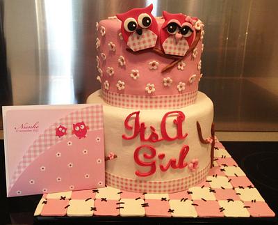 Welcome baby girl - Cake by Puck