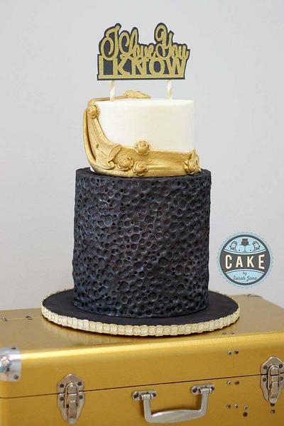 Star Wars Wedding Cake -May the Sugar Force be With You Collaboration  - Cake by Cake by Sarah Jane