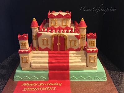 Indian princess castle  - Cake by Shikha