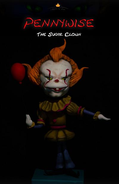 Pennywise The Sugar Clown - Cake by Dirk Luchtmeijer