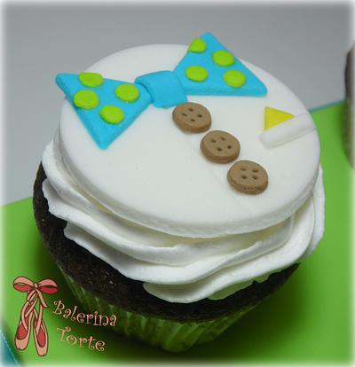 It's a boy! cupcakes - Cake by Balerina Torte