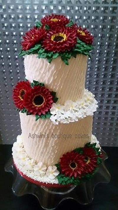 Buttercream Glory - Cake by Ashwini Tupe