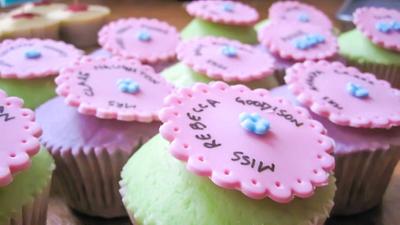 cupcakes for teachers - Cake by Bakedincakedout
