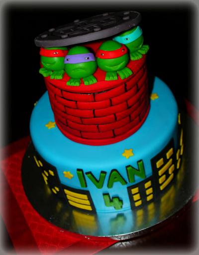Ninja Turtles Cake - Cake by My Cake Sweet Dreams