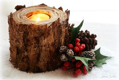 Holiday Cookie Candle Holder - Cake by Dolce Sentire