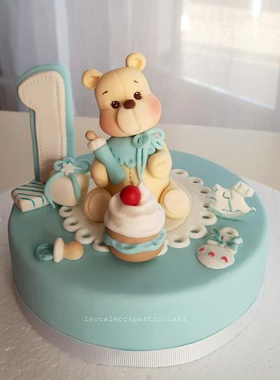 Teddy bear  - Cake by leccalecca