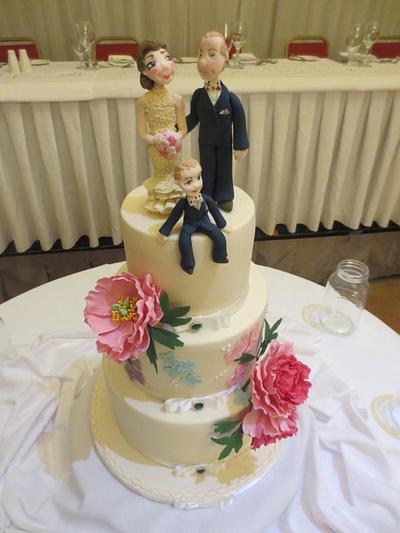 Ashleen's Wedding Cake (My Favourite Wedding Cake Ever!) - Cake by K Cakes