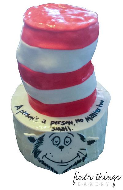 Cat In the Hat - Cake by Finer Things Bakery