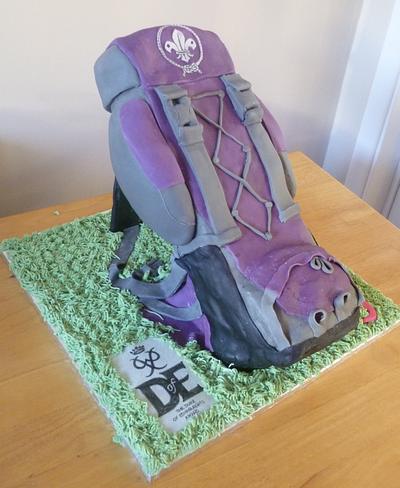 Backpack Cake - Cake by Sweet Foxylicious