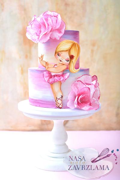 Cute Ballerina Cake - Cake by Nasa Mala Zavrzlama