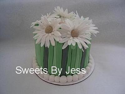 Gerbera Daisy cake - Cake by Jess B