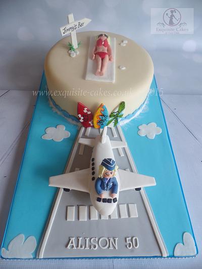 50th birthday cake - Cake by Natalie Wells