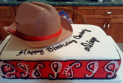 Cowboy Diego! - Cake by DeLaina Whitlock