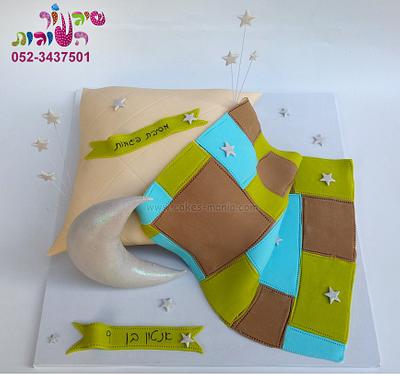 pillow and blanket cake - Cake by sharon tzairi - cakes-mania
