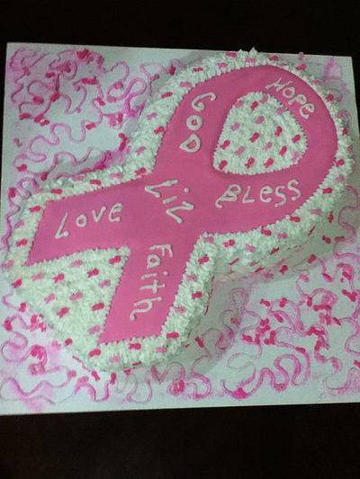 breast cancer awareness - Cake by audrey