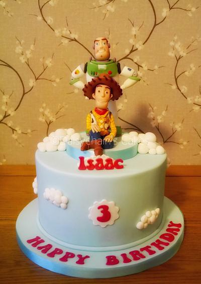 Woody and Buzz Lightyear Cake - Cake by Daisychain's Cakes