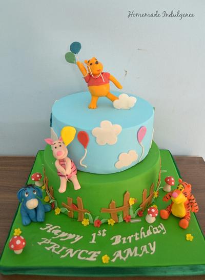 winnie the pooh - Cake by Renuka Kulkarni